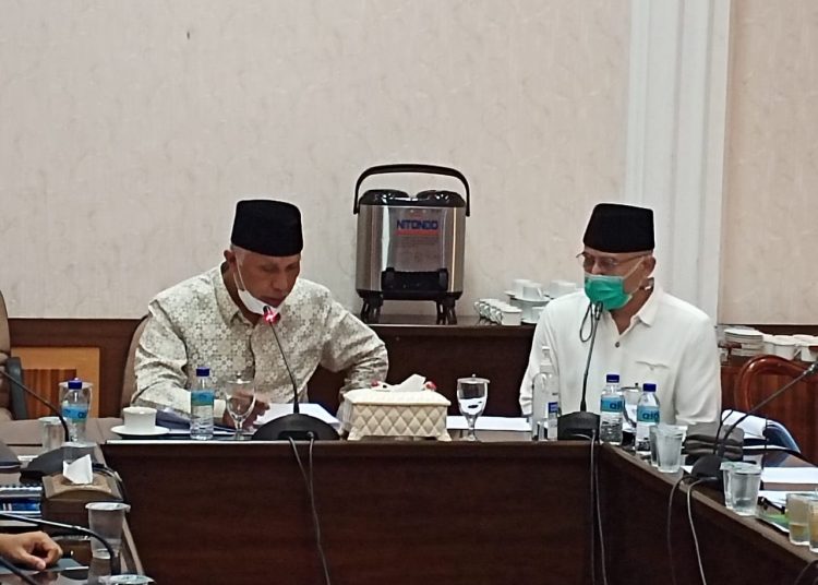 Gubernur Sumbar Mahyeldi meminta Pelaku Tambang Ilegal di Solok Ditindak Tegas (Foto: Ist)