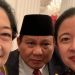 Megawati, Prabowo dan Puan Maharani (Int)