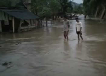 Banjir di Ranah Ampek Hulu Pesisir Selatan