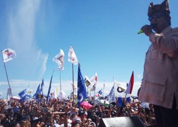 Prabowo saat kampanye Pilpres 2019 di Kota Padang (Ist)