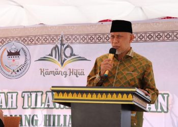 Gubernur Sumbar, Mahyeldi Ansharullah.