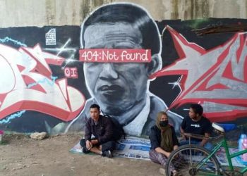 Mural Jokowi di Batuceper, Kota Tangerang (Ist)