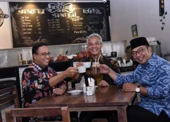 Anies Baswedan, Ganjar Pranowo dan Ridwan Kamil (Int)