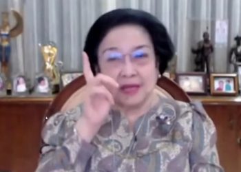 Ketua Umum PDIP Megawati Soekarnoputri. Foto Repro Youtube