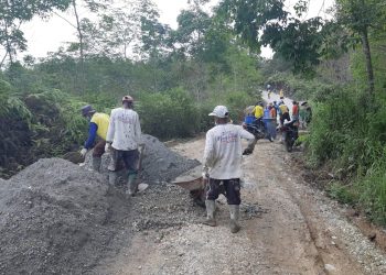 Program Padat Karya Tunai pada Balai Prasarana Permukiman Wilayah (BPPW) Sumbar menyerap 150 Ribu pekerja lokal (Foto: Istimewa)