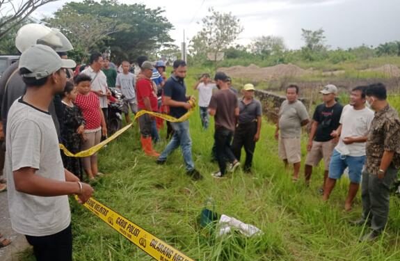 Penemuan mayat bayi di Batang Anai, Padang Pariaman (ist)