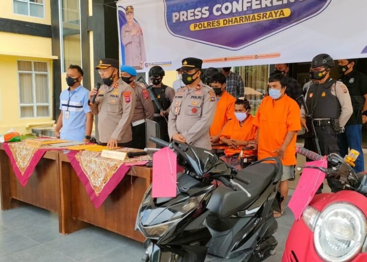 Pelaku curas diamankan di Dharmasraya (Tribratanews)