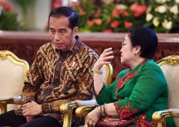 Presiden Jokowi dan Ketum PDIP Megawati Soekarno Putri (Antara)