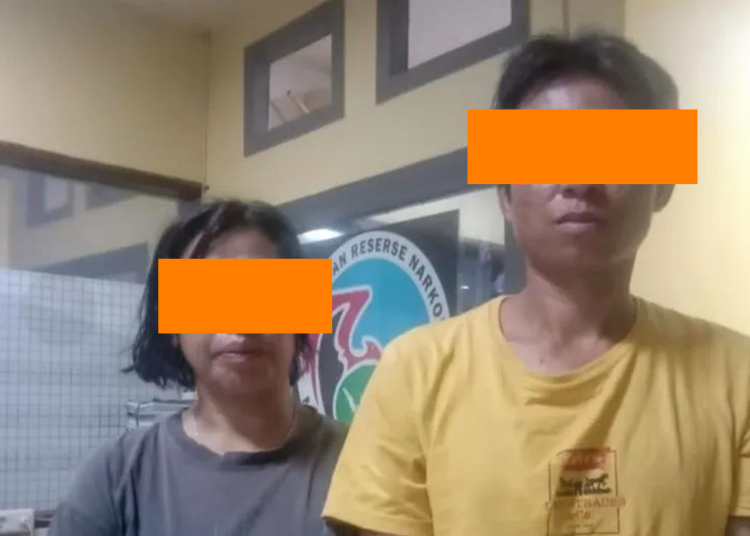 Terduga pelaku penyalahgunaan sabu (Ist)