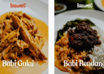 Tangkapan layar menu Restoran Babiambo (Ist)