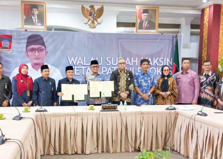 Pemerintah Kota (Pemko) Padang jalin kerjasama dengan Pengadilan Agama (PA), Kamis (14/7/2022).