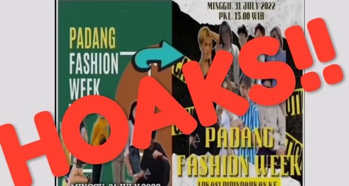 Ketua DPRD Padang bantah izinkan penyelengaraan Padang Fashion Week. (IST)