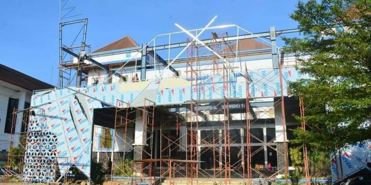 Progres pembangunan Youth Center Kota Padang (ist)