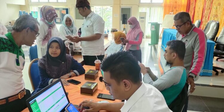 aktivasi KTP Digital untuk Aparatur Sipil Negara (ASN) di Kecamatan Padang Utara,