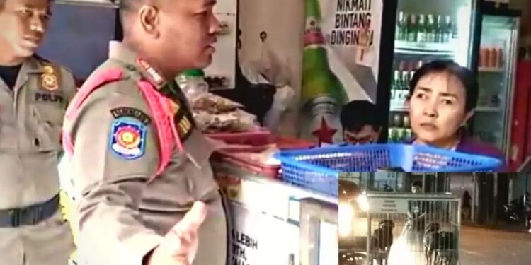 Satpol PP Tegur Pemilik Anjing yang Kandangnya Memakan Badan Jalan dan Dinilai Kotori Lingkungan