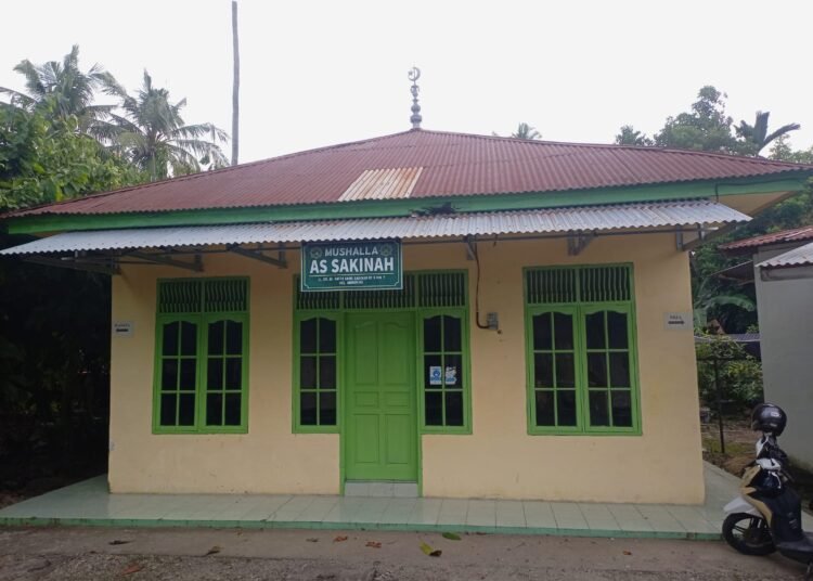 Musala As Sakina di Anduring terpaksa tidak menyelenggarakan kurban karena tidak ada panitia