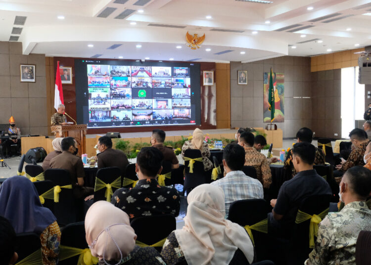 Rapat koordinasi dan sosialisasi e-Berpadu. (IST)