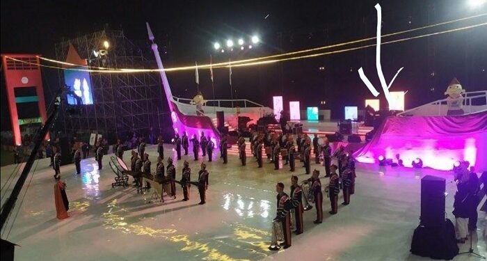 Closing ceremony Fornas VI di Venue Dayung Jakabaring Sport City Palembang pada Kamis (7/7/2022) malam. (Foto: net)