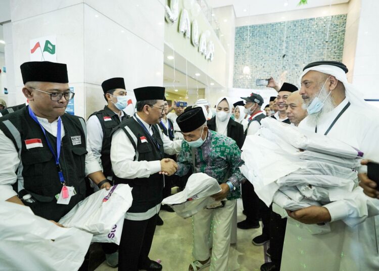 Pemulangan Kloter pertama jemaah Haji asal Indonesia. (Dok Kanwil Kemenag Sumbar)