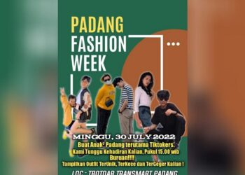 Undangan Padang Fashion week yang beredar di Media Sosial (ist)