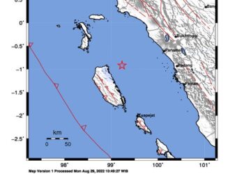 Data gempa dari BMKG