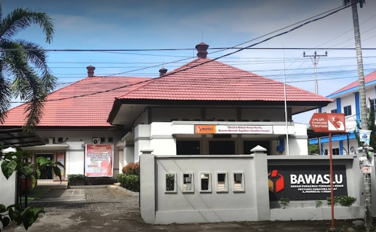 Kantor Bawaslu Sumbar di Jalan Pramuka Kota Padang (ist)