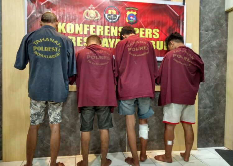 Empat kawanan jambret yang meresahkan masyarakat berhasil diamankan