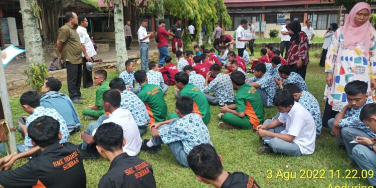 Polresta Padang bersama Satuan Polisi Pamong Praja berhasil mengamankan 47 pelajar yang kedapatan membolos saat jam pelajaran,