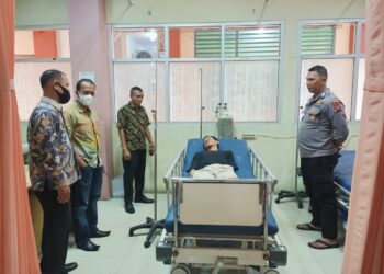 Tahanan Titipan Kejaksaan Pariaman di Polres Pariaman Dilarikan ke Rumah Sakit,