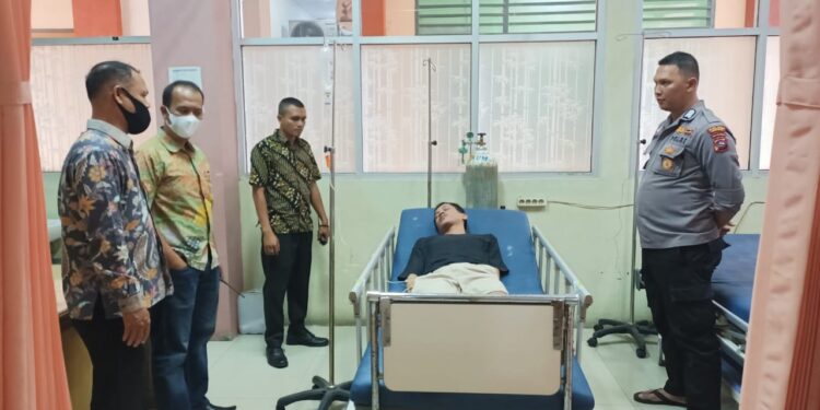 Tahanan Titipan Kejaksaan Pariaman di Polres Pariaman Dilarikan ke Rumah Sakit,