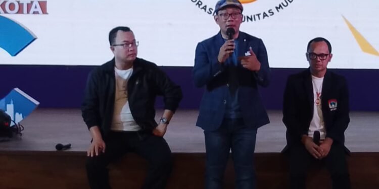 Jadi Pemateri di YCC, Ridwan Kamil Ingatkan Pentingnya Ruang Kretif Bagi Anak Muda