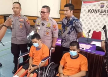 Dua pelaku spesialis jambret diamankan Polres Sijunjung (Ist)