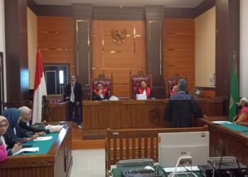 Sidang lanjutan kasus korupsi KONI Padang, Jumat (23/9/2022) [ist]