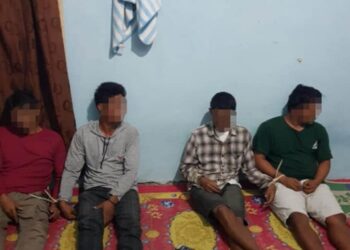 Warga Manggopoh Agam Digrebek Tengah Pesta Sabu