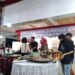 Stan kuliner Persatuan Mahasiswa Maileppet di Festival Cepak Cepong (SumbarKita/Rian)