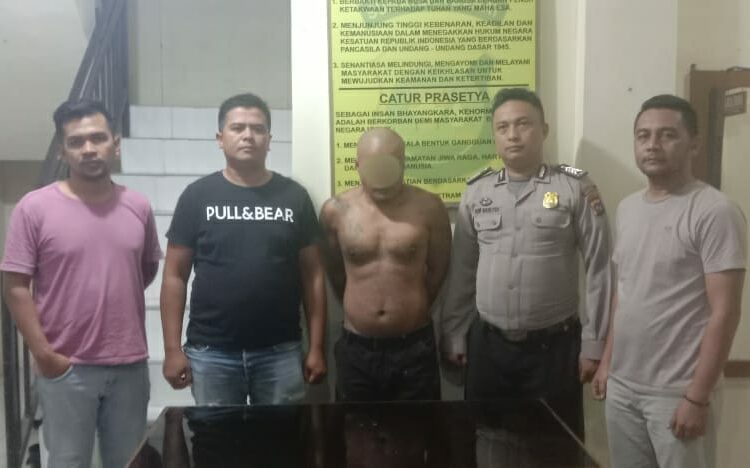 Bandit yang resahkan warga Sungai Geringging berhasil dibekuk polisi (ist)