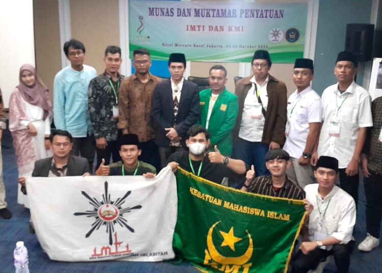 Muktamar Penyatuan Kesatuan Mahasiswa Islam (KMI) dan Ikatan Mahasiswa Tarbiyah Islamiyah (IMTI) di Hotel Mercure Ancol Jakarta (23-25/10/2022)