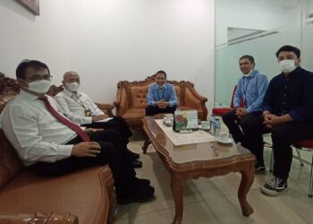 Manajemen Sumbarkita  audiensi bersama jajaran Kanwil DJP Sumbar dan Jambi, Senin (7/11/2022)