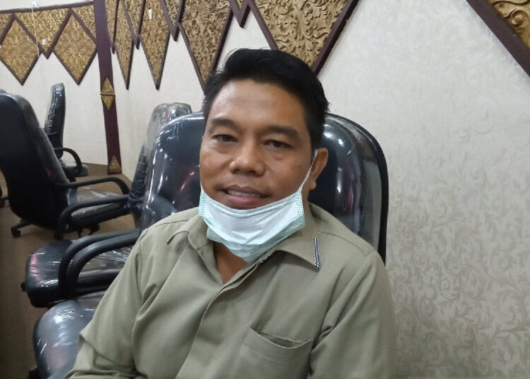 Wakil Ketua DPRD Kota Padang Ilham Maulana yang terjerat dugaan kasus korupsi (ist)