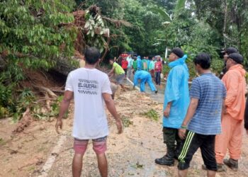 Longsor dan Pohon Tumbang Hambat Akses Jalan di Padang