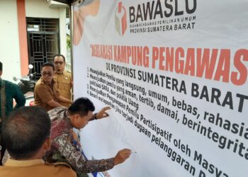 Dibayangi Ancaman Resesi, Bawaslu Sumbar Optimis Pemilu 2024 Berjalan Lancar. kampung pegawas pariaman