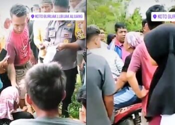 Viral Aksi Warga Lubuk Alung Amankan Terduga Penculikan, Polisi Bilang Begini. Warga di Lubuk Alung Salah Tangkap, Orang Telantar Dikira Penculik Anak