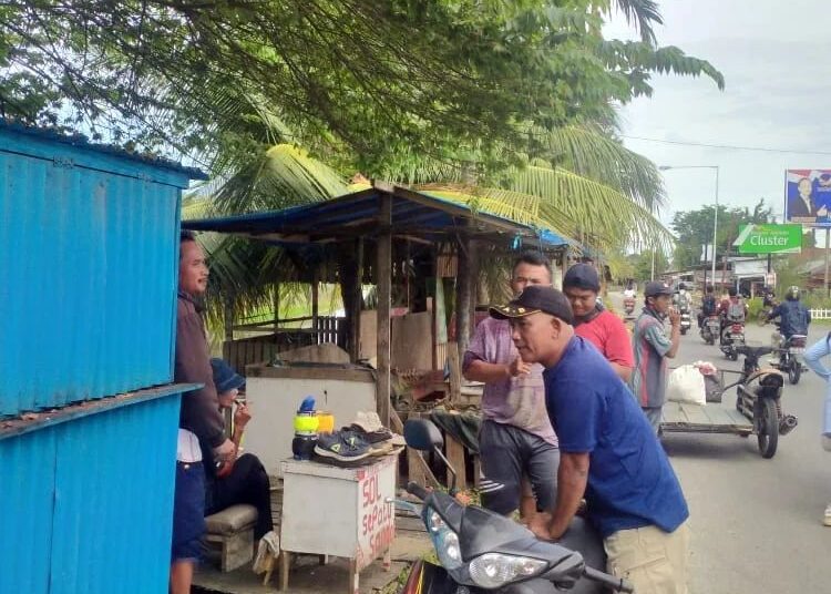 Banyak Warga Dirikan Bangunan Liar di Pinggir Banda Bakali Padang, Satpol PP Bergerak