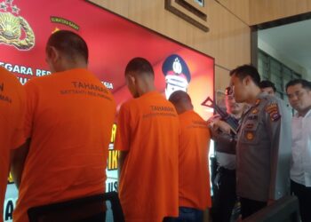 Komplotan Pencuri Puluhan Komputer SKB Sungai Limau Ditangkap