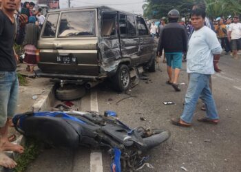 2 Orang Meninggal dalam Tabrakan Beruntun 9 Kendaraan di Panyalaian