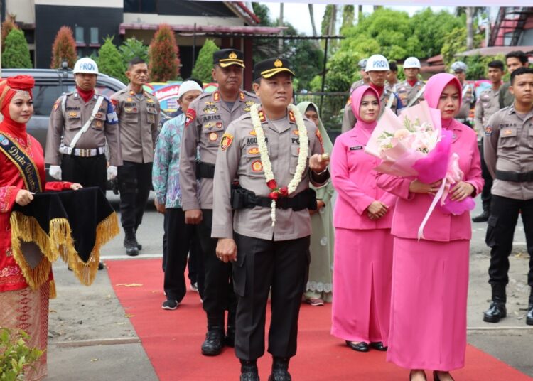 Polres Pasaman Barat Gelar Pisah Sambut Kapolres