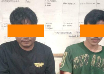 Berbuat Terlarang, Dua Pemuda Ditangkap di Area Masjid Limapuluh Kota