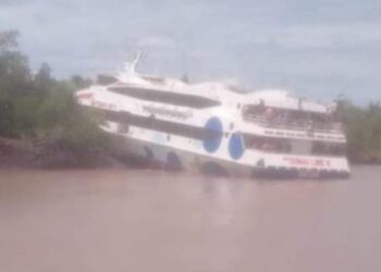 Kapal Feri Batam-Dumai Tabrak Pinggir Pantai, Begini Kondisi Penumpang