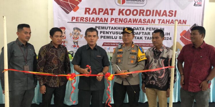 Bawaslu Pasaman Barat Gelar Rakor Tahapan Pemutakhiran dan Penyusunan Daftar Pemilih