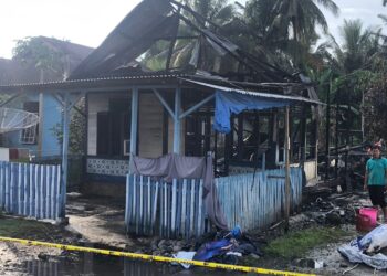 Rumah di Pasaman Barat Ludes Terbakar